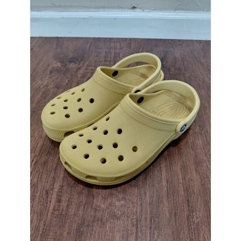 Crocs Classic Desert Grass Unisex Slip On Casual Sandal Men Sz 8 W 10